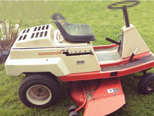 Simplicity lawn tractors 3110