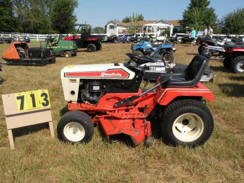 Simplicity lawn tractors 7014