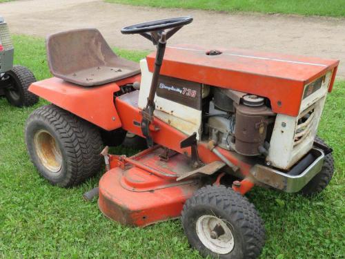 Simplicity lawn tractors Broadmoor 738