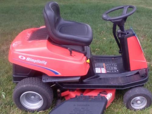 Simplicity lawn tractors Coronet 16/34