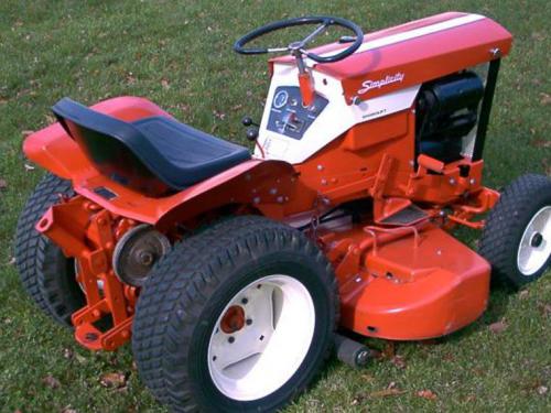 Simplicity lawn tractors Landlord 101