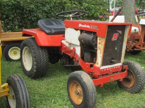 Simplicity lawn tractors Landlord 2110