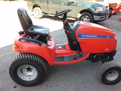 Simplicity lawn tractors Legacy XL 27