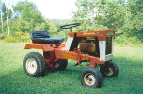 Simplicity lawn tractors Serf 515