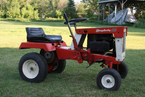 Simplicity lawn tractors Serf 535