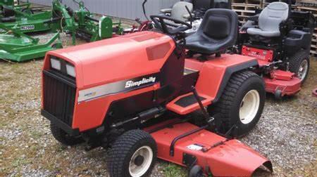 Simplicity lawn tractors SunStar 20