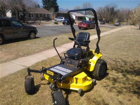 Stanley lawn tractors 54ZS