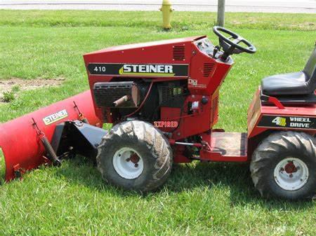 Steiner lawn tractors 410