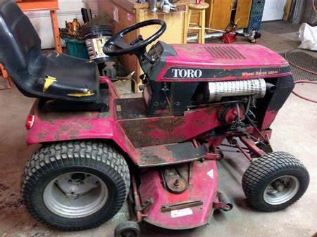 Toro lawn tractors 520