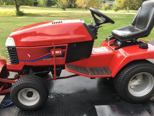 Toro lawn tractors 522xi