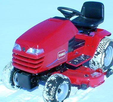 Toro lawn tractors GT410