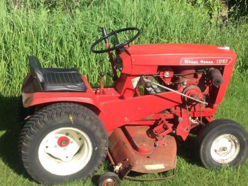 Wheel Horse lawn tractors 1057