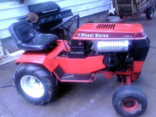 Wheel Horse lawn tractors 312-A