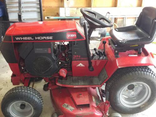 Wheel Horse lawn tractors 314