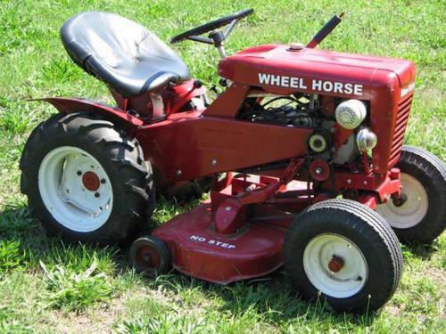 Wheel Horse lawn tractors 654