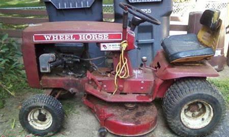 Wheel Horse lawn tractors A-80