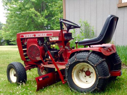 Wheel Horse lawn tractors C-100