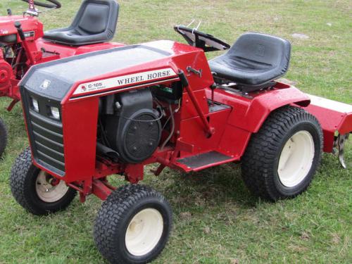 Wheel Horse lawn tractors C-105