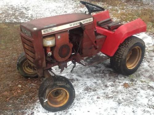 Wheel Horse lawn tractors C-111