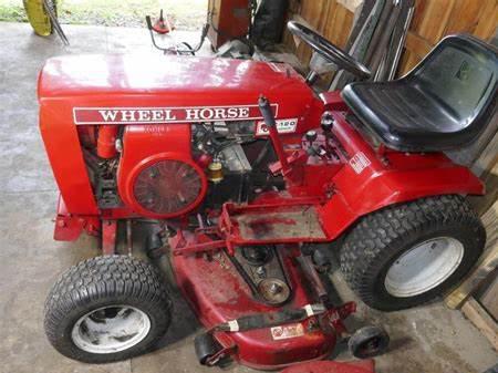 Wheel Horse lawn tractors C-120