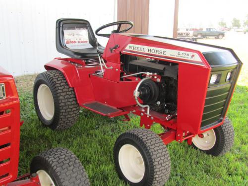 Wheel Horse lawn tractors C-175