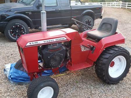 Wheel Horse lawn tractors C-195