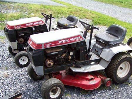 Wheel Horse lawn tractors LT-1100