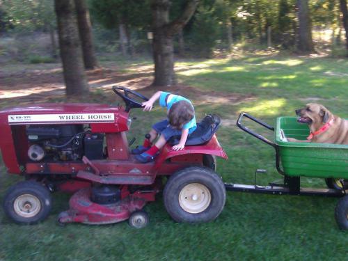 Wheel Horse lawn tractors SB-371