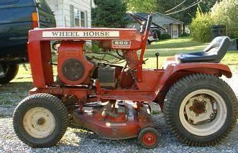 Wheel Horse lawn tractors Workhorse 800