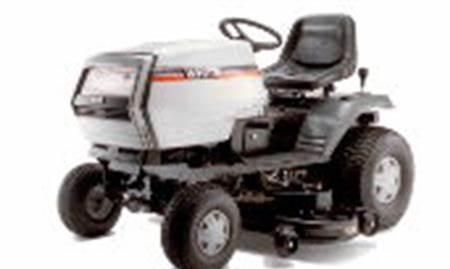 White lawn tractors LGT-165