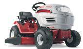 White lawn tractors LT 1855